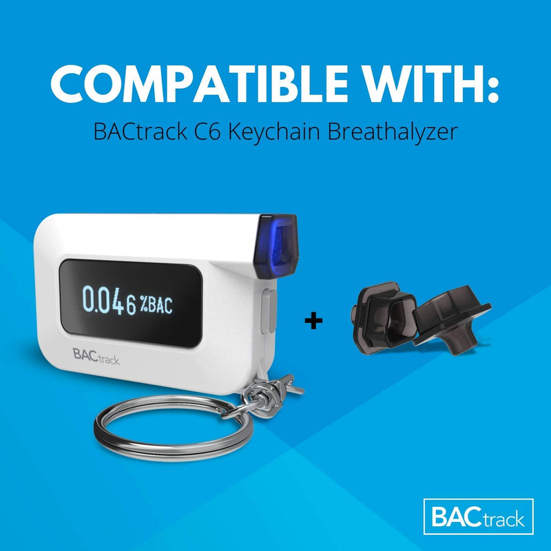 BACtrack C-Series Breathalyzer Mouthpieces (20 Count) | Compatible with BACtrack C6 and C8 Breath Alcohol Testers | Not Compatible with BACtrack Mobile Smartphone Breathalyzer 20 Count (Pack of 1) - BeesActive Australia