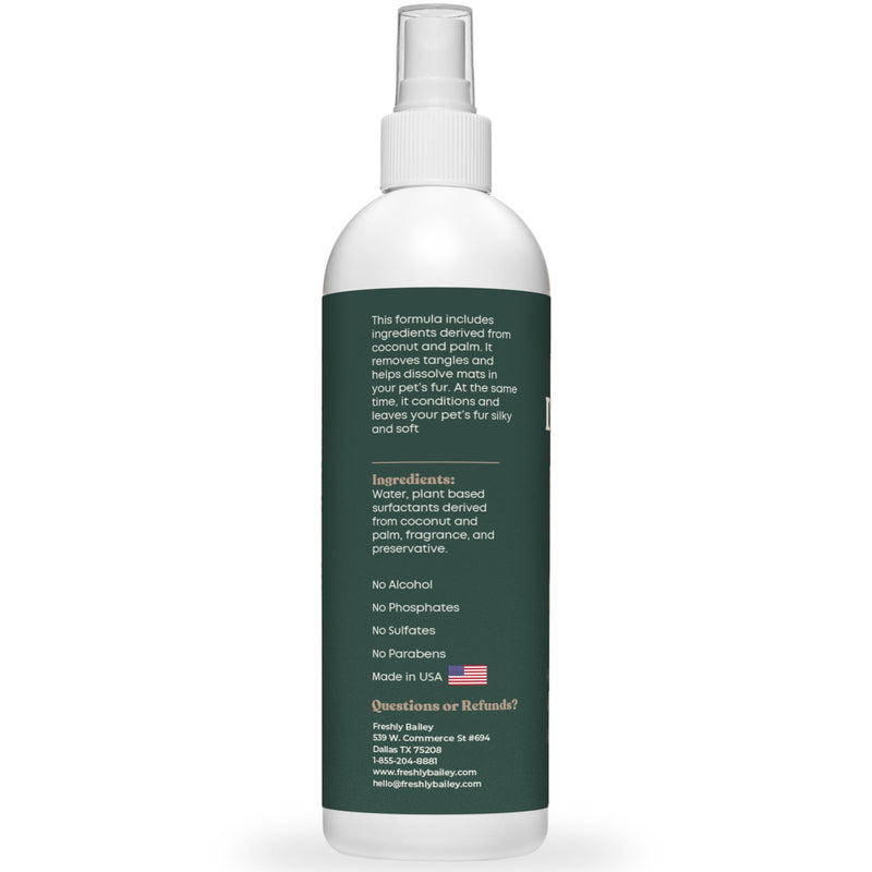 Doodle Detangler Spray - Natural Dog Detangling Spray and Leave in Conditioner for Dogs - Great for Goldendoodle, Poodle, Labradoodle, Bernedoodle - 16 Fl Oz Freshly Bailey - BeesActive Australia