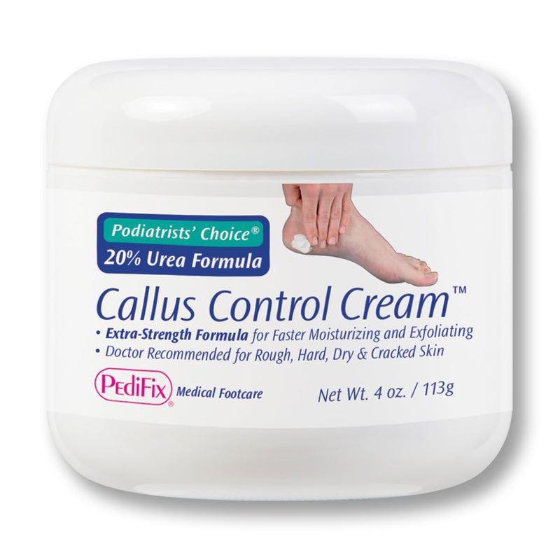 Pedifix Podiatrists' Choice 20% Urea Callus Control Extra Strength Foot Cream 4 Oz. (113g) - Professional Treatment for Dry, Cracked Feet, Callus & Foot Care Relief - BeesActive Australia