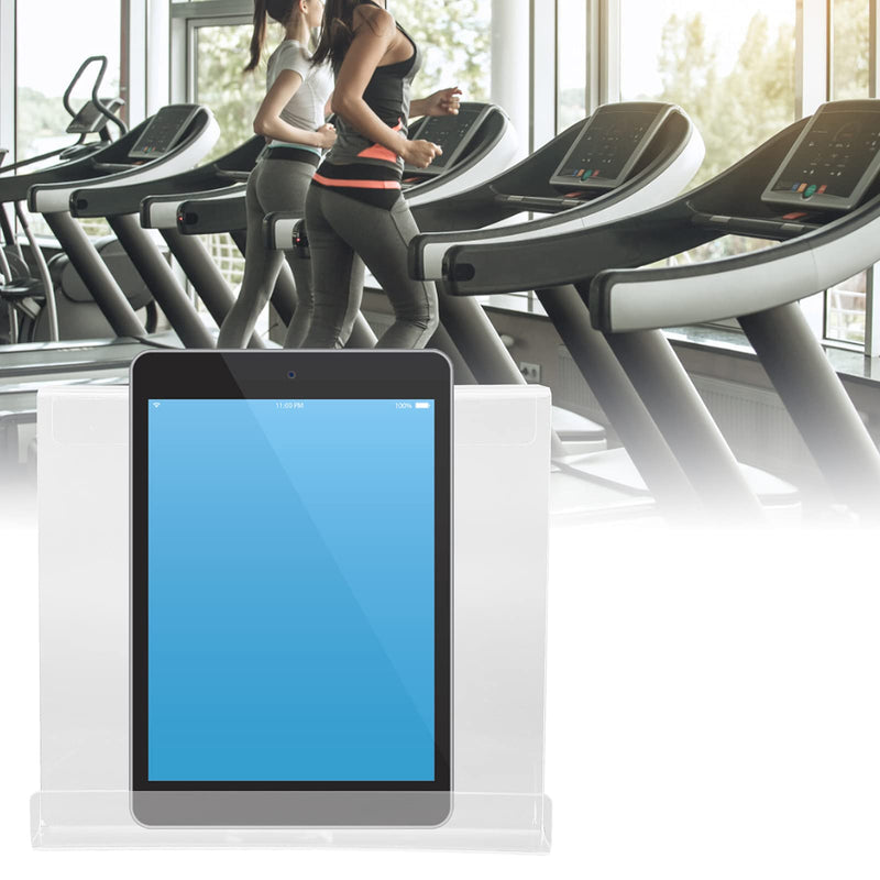 Universal Acrylic Treadmill Book Holder Stand Tablet Magazine Lightweight Reading Shelf with Long Service Life for Sports Enthusiasts