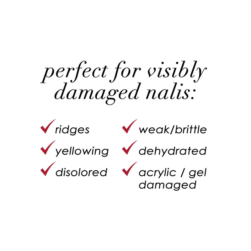 Dermelect Transfix Nail Restore Base Coat- with Protein Peptides Strengthening, Nourishing, Concealing Treatment for Weak Nails, Peeling, Breaking, Splitting, Damage 0.4 oz - BeesActive Australia