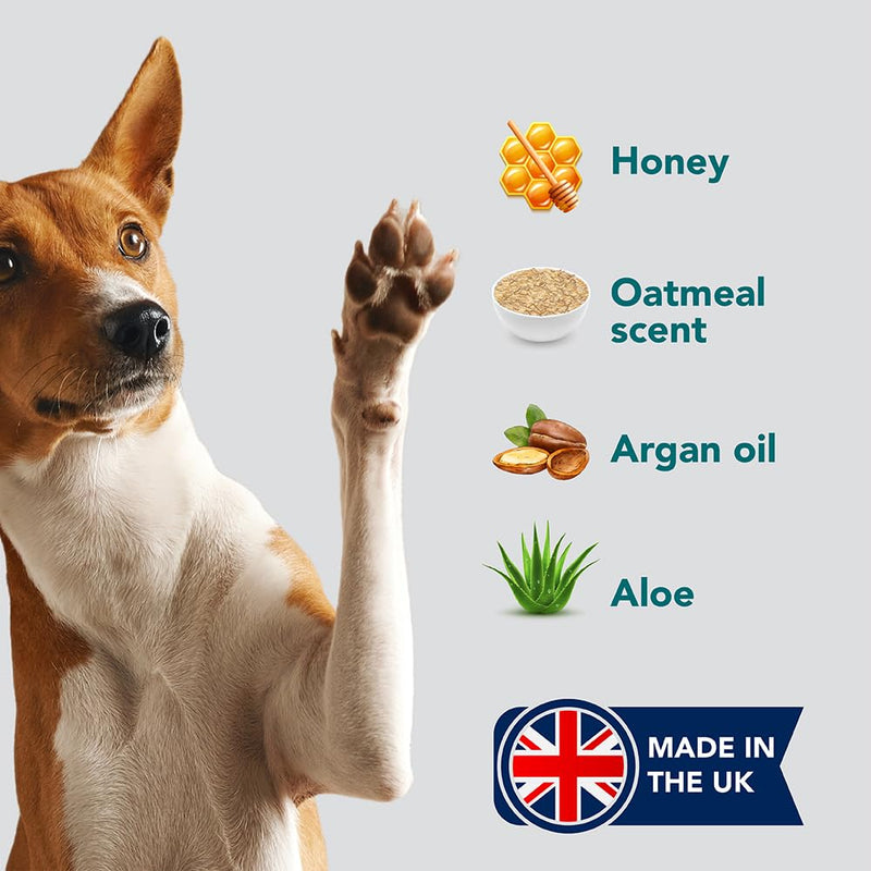 The Healthy Dog Co - Dog Perfume Spray - Honey & Oatmeal Dog Spray for Smelly Dogs - Lovely Smelling Dog Deodorant for Smelly Dogs - Dog Cologne suitable as Puppy Spray - 250ml - BeesActive Australia