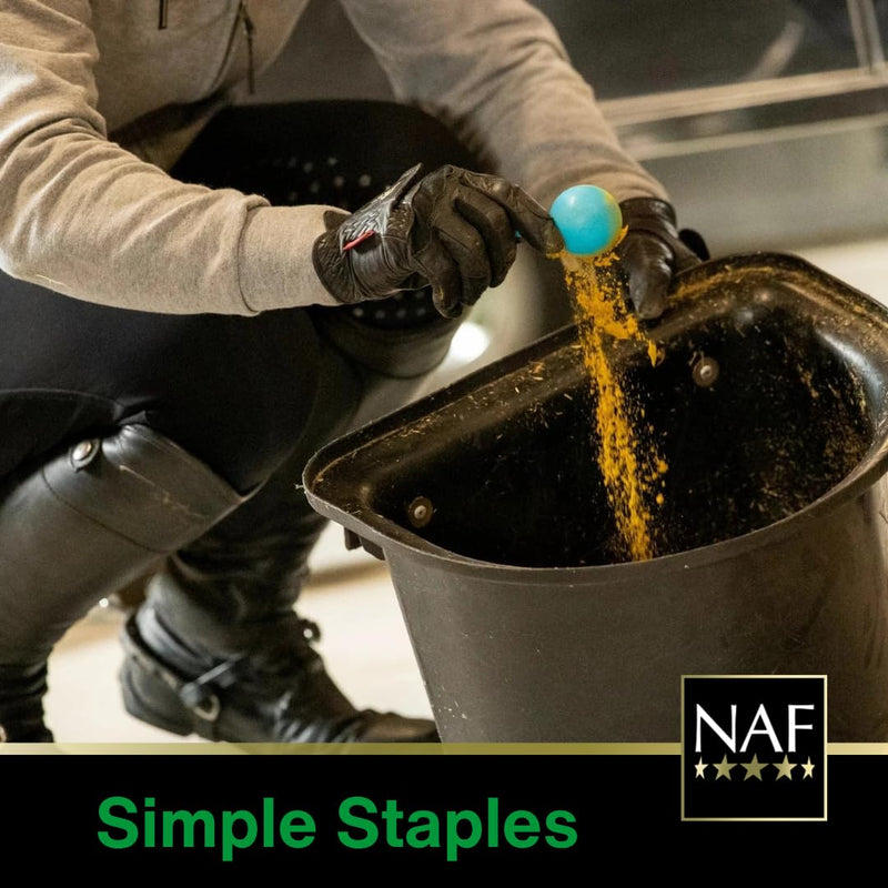 NAF Linseed Oil for Horses 1L – Cold-Pressed Omega 3 Supplement – Supports Skin, Coat Shine, Condition & Energy – Natural Source of Fatty Acids for Daily Feeding