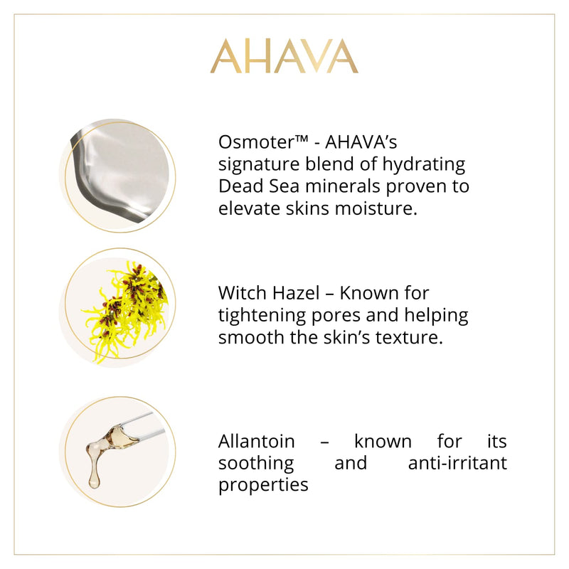 AHAVA Dead Sea Water Mineral Hand Cream - Hand Moisturizer For Dry Cracked Hands, Light & Fast Absorbing, Enriched with Exclusive blend Osmoter, Smoothing Witch Hazel & Soothing Allantoin Original 3.4 Fl Oz (Pack of 1) - BeesActive Australia