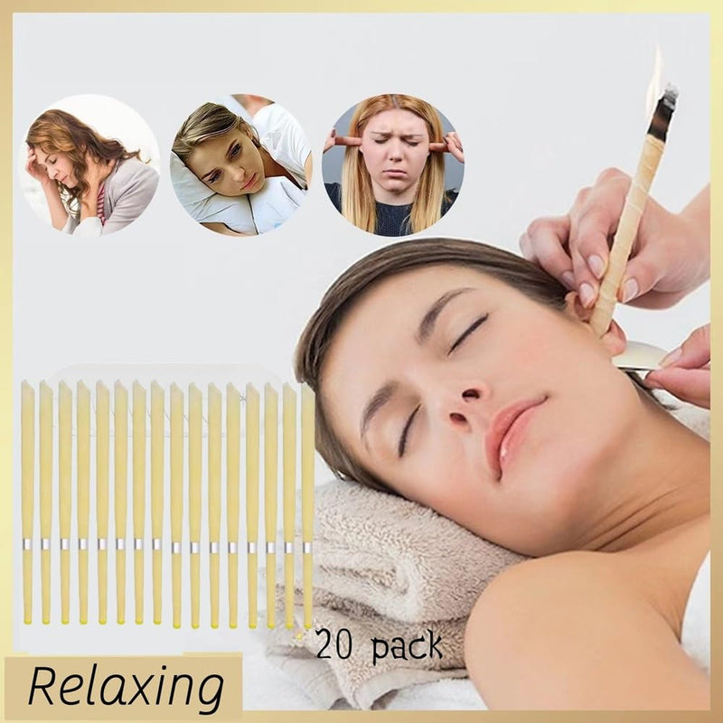 Ear Wax Removal 20 Pcs Ear Wax Removal Kit with Storage Box Easy to Use