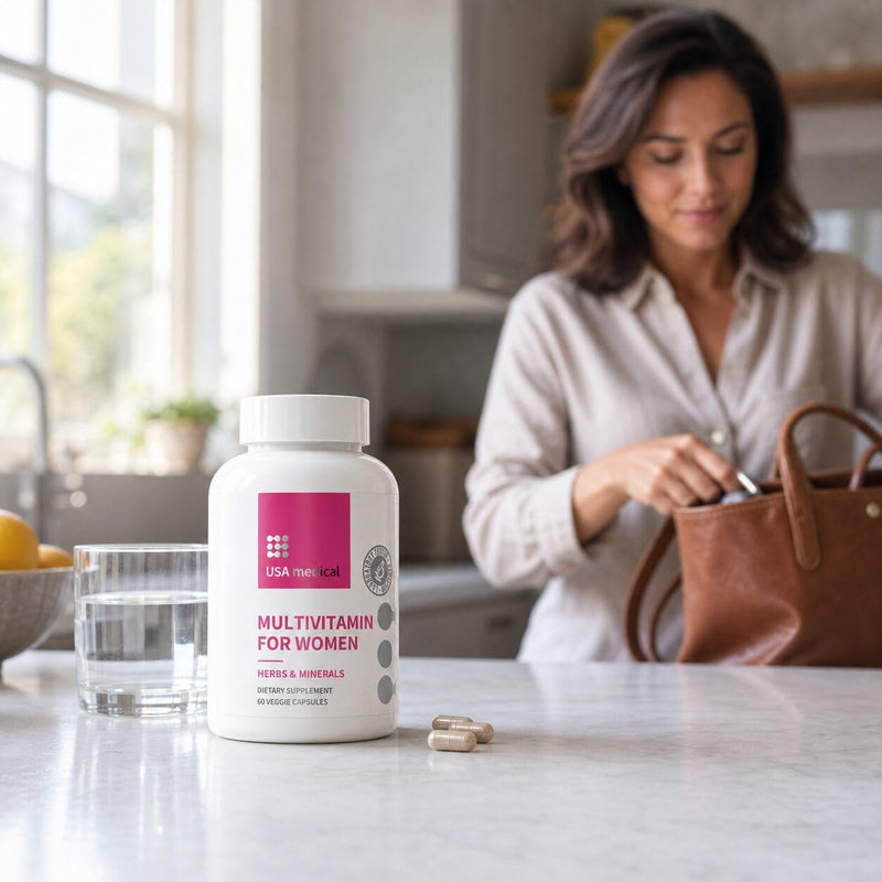 Women's Multivitamin with Vitamins & Minerals, 60 Capsules
