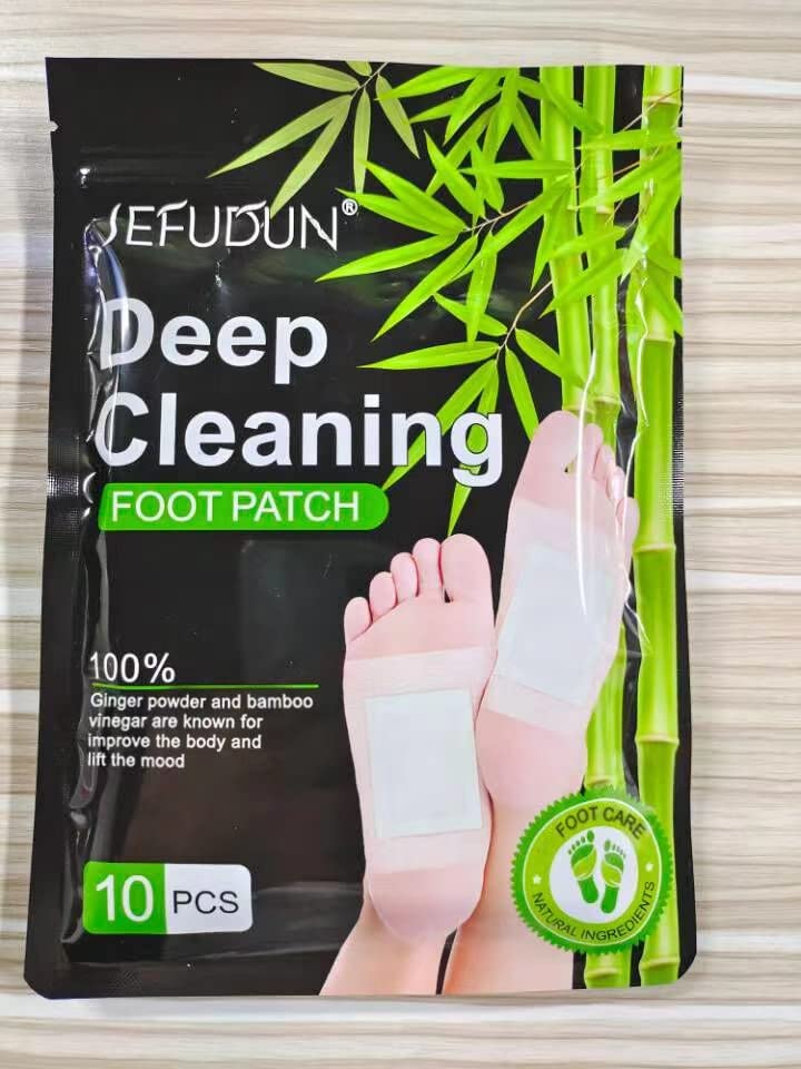 30PCS Deep Cleansing Foot Pads, Adhesive Sheets for Foot and Body Care Better, Natural Ginger Powder Bamboo Vinegar Foot Patches 30PCS