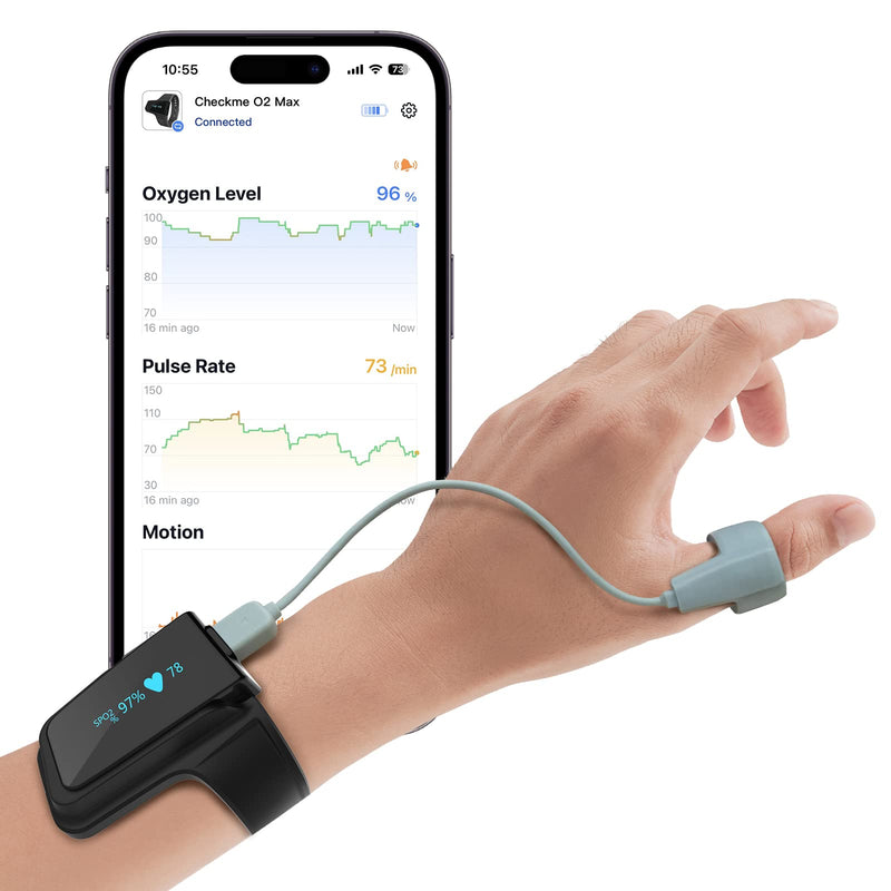 Sleep SPO2 Ring Sensor, O2 Ring Probe for CheckmeO2 Max, Visual Oxy, Oxiband & SleepU