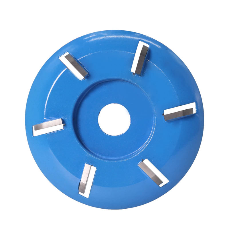 Arinda Goat Hoof Trimmers Tool - Professional Electric Hoof Trimming Disc, Metal Wood Carving Tools for Angle Grinder Attchments, Horses Cow Foot Repair (Blue 6 Teeth) Blue 6 Teeth