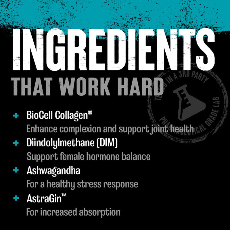 Animal Power Balance – Women's Alpha F Comprehensive Formula – Supports Hormonal Balance, Complexion, Hair, Nails, Mood and Stress, Intestinal Health, & Bone and Joint Health – 30 Packs Nutritional Supplement