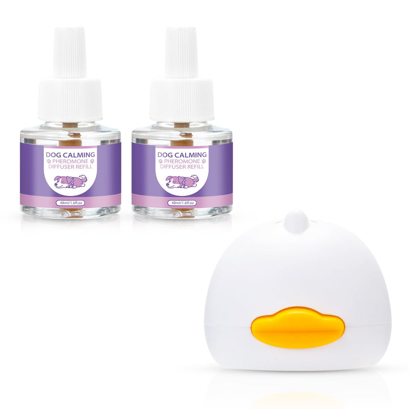 3 in 1 Advanced Kit Appeasing Pheromone Diffuser to Calm Pet for Anxiety Relieve Relief Reduce Aggression Fighting Stress Dog Pheromones Calming Diffuser