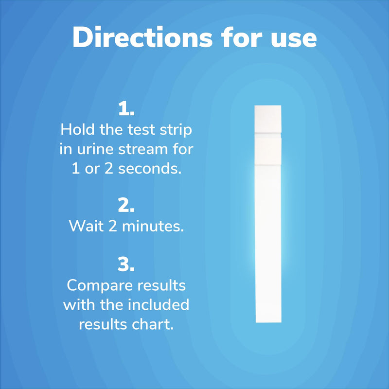 Utiva UTI Test Strips – Home Test Kit for Urinary Tract Infection – Clinically Accurate Results in 2 Minutes – Urine Test Strips for Women and Men, 3 Individual at Home UTI Tests - BeesActive Australia
