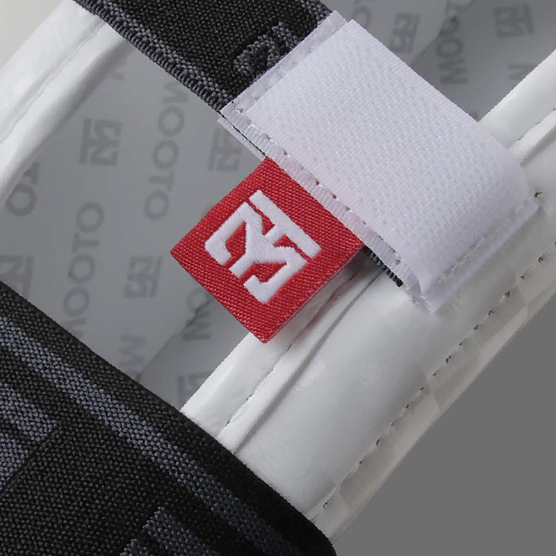 Mooto Korea Taekwondo Extera S2 Shin Protector Guard WT Logo MMA Martial Arts Kickboxing Karate Training Match Gym School Academy (Small(Length 24cm or 0.78 ft)) - BeesActive Australia