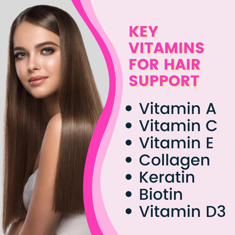 Greenfield Nutritions Halal Biotin Tablet for Adult - 60 Halal Multivitamin for Hair Skin and Nails - High potency 5000mcg Biotin with 50mg Collagen and Minerals - Gelatin Gluten Free, Non-GMO Vitamin