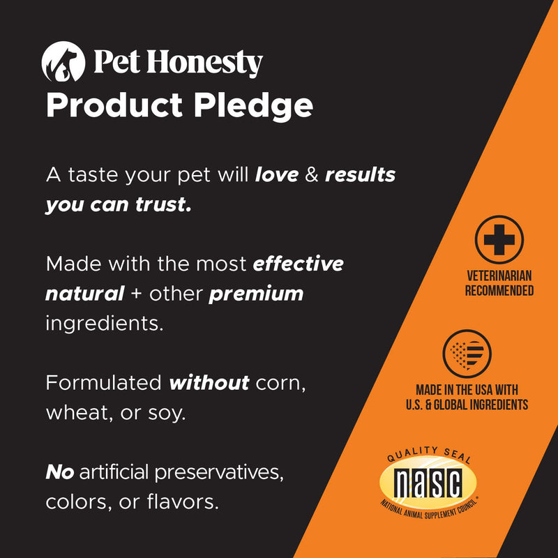 PetHonesty 10 in 1 Multivitamin + Hip & Joint Health Soft Chew Supplement Bundle - Dog Vitamins - Glucosamine Chondroitin, Omegas, Turmeric and MSM for Overall Dog Health, Joint Supplement for Dogs. - PawsPlanet Australia