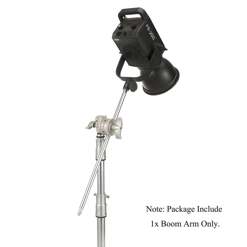 PHOCUS 22 inch C Stand Boom Arm, Extension Boom Arm for Photography, C Stand Light Stand, Reflector Flag, Studio Video Equipment (22 inch)