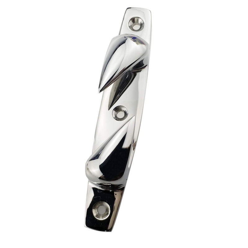NRC&XRC Pair 3 Holes 6"(152mm) Heavy Dudy Marine Grade 316 Stainless Skene Boat Angled Bow Chocks Yacht Deck Dock Mooring Rope Cleat Chock 4.5INCH - BeesActive Australia