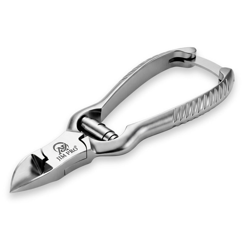 ClipSharp Toenail Cutter - Professional Heavy Duty Nail Clipper for Thick & Ingrown Toenails - Sharp Stainless Steel Blades, Ergonomic Non-Slip Grip for Men & Women/JP-SC-TC-5.5"