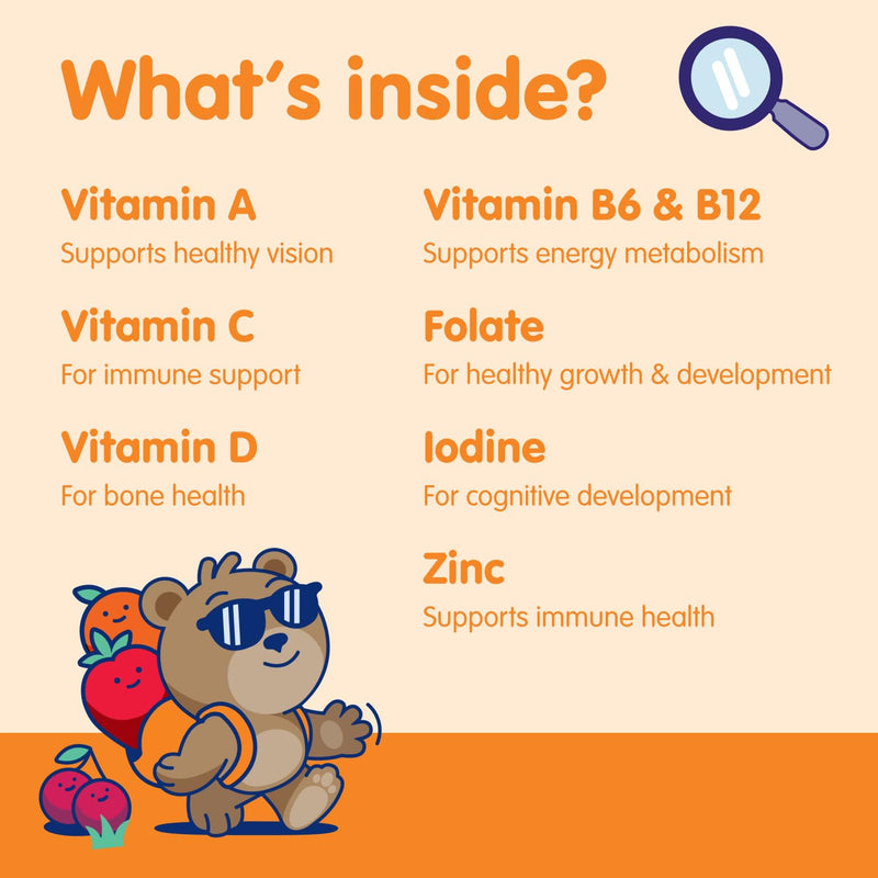 DR. MORITZ Kids Multivitamin Gummies - with Kids Vitamins A C D E B6 B12 Zinc and More - Complete Daily Support - Vegetarian and Non-GMO, 2 Pack (120 Count) 60 Count (Pack of 2)