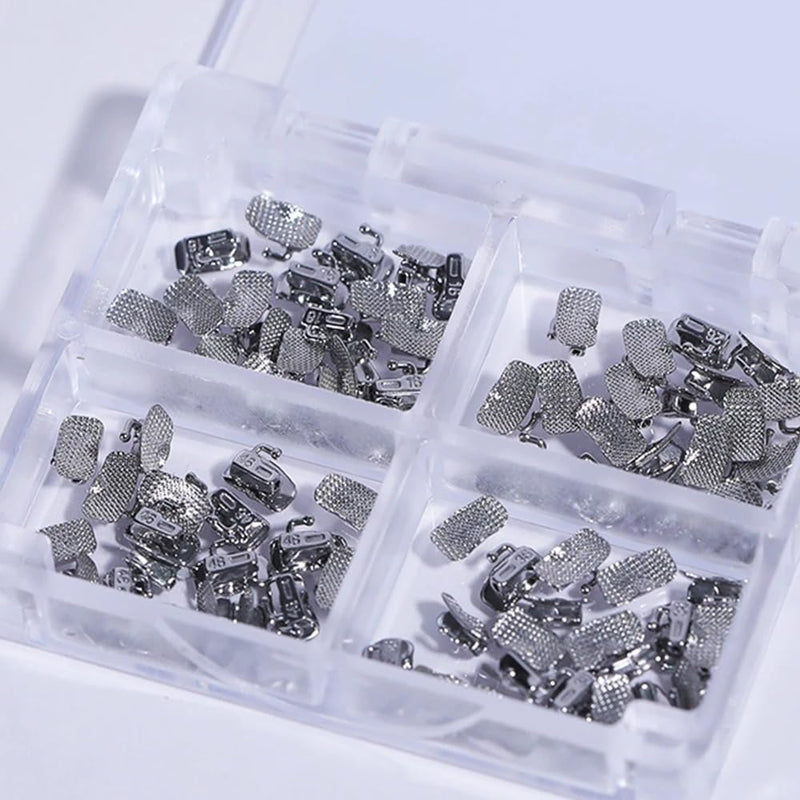 80 Pcs Simple Metal Mouth Tubes Set Orthodontic Leather Straps for MBT/Roth Tools 0.022 (0.022 2nd ROTH) 0.022 2nd ROTH - BeesActive Australia