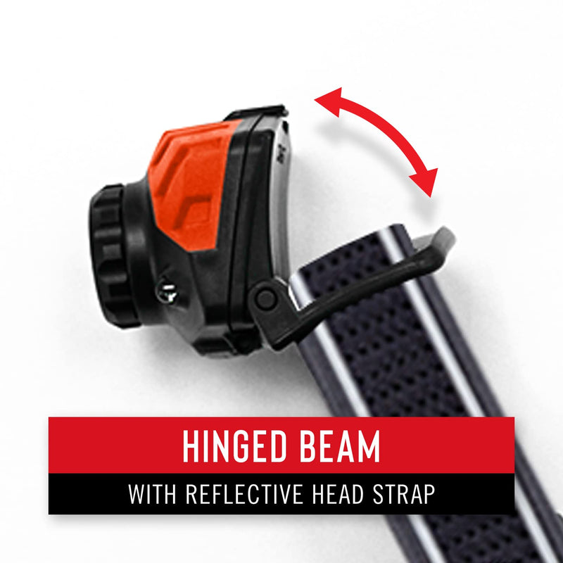 COAST® FL75R Rechargeable 530 Lumen Dual Color TWIST FOCUS™ LED Headlamp, Black - BeesActive Australia