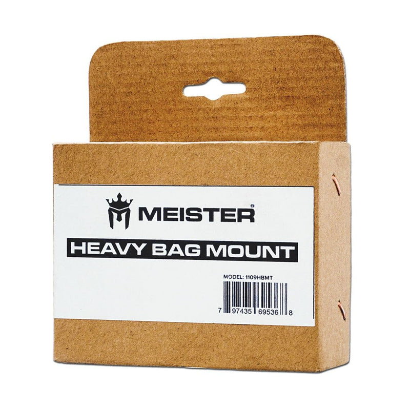 Meister 250lb Heavy Bag Ceiling Hanger Mount w/ 360° Swivel for MMA & Boxing Punching Bags Black Up to 250lb Heavy Bags (115kg)