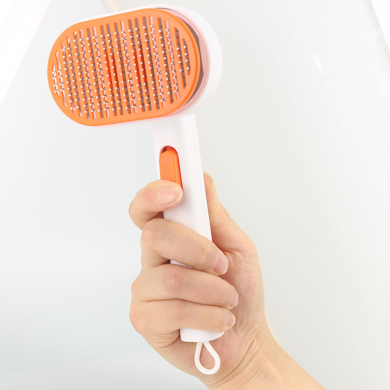 Cat and Dog Brush,Cat Brushes for Indoor Cats,Professional Pet Cat and Dog Rabbit Beauty Brush,Cat Brush for Long or Short Haired Cats,Pet Dog Brush for Removing Tangles and Loose Hair - BeesActive Australia
