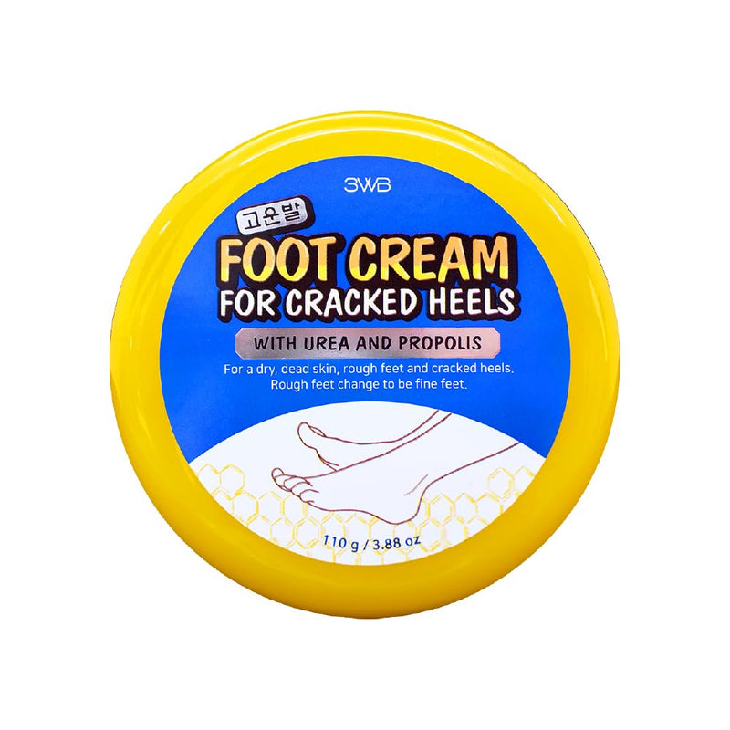 3WB Luxury Gounbal Foot Cream, 3.88oz, 40mmT x 85mmDia, with Urea and Propolis - BeesActive Australia