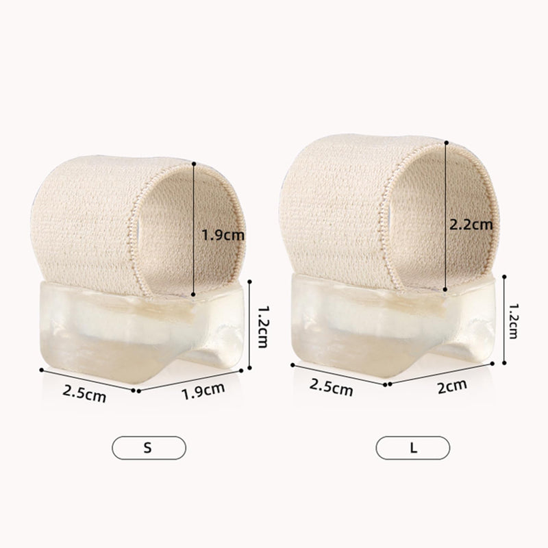 Big Toe Separator,Bunion Corrector,Toe Spacers,Hallux Valgus Splint,Toe Protector Relief Pain from Bunion, Overlapping, Drifted Toe or other Discomfort Large Beige - BeesActive Australia