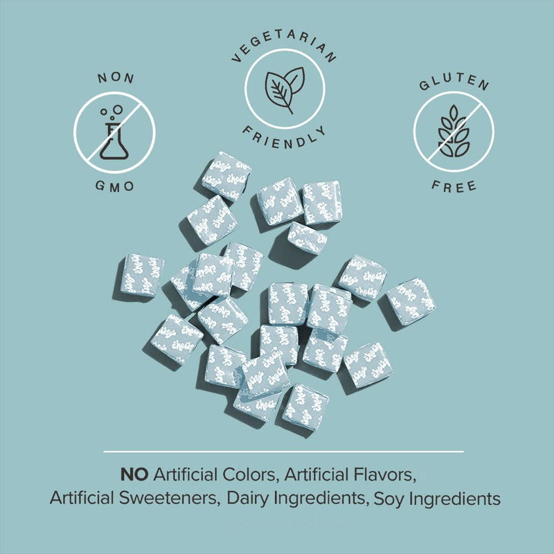 Chewsy So Long Stress, Calm Fruity Chews, Stay Calm & Focused. w/L-theanine, Amino Acid, GABA, Glycine, Tyrosine, Taurine & Magnesium. Non-GMO and Gluten-Free. Tropical Fruity Chews, 30-Day Supply 30 Count (Pack of 1)