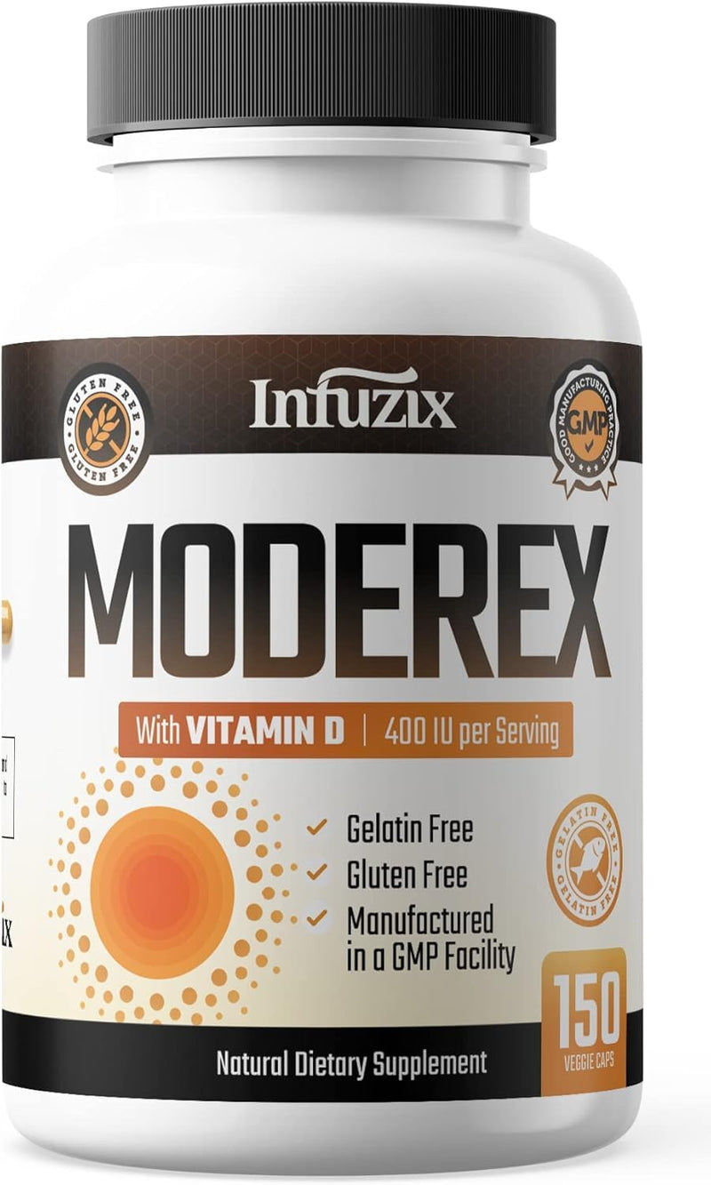 Moderex for Vitiligo – Natural Supplement for Skin Pigment Health & Repigmentation | Works Well with Vitiligo Creams | Best Vitiligo Support for Even Skin Tone & Healthy Pigment Balance