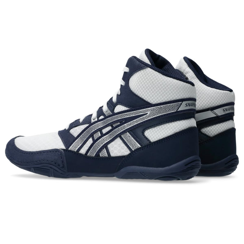 ASICS Kid's Snapdown 4 Grade School Wrestling Shoes 2.5 Big Kid Midnight/Pure Silver - BeesActive Australia