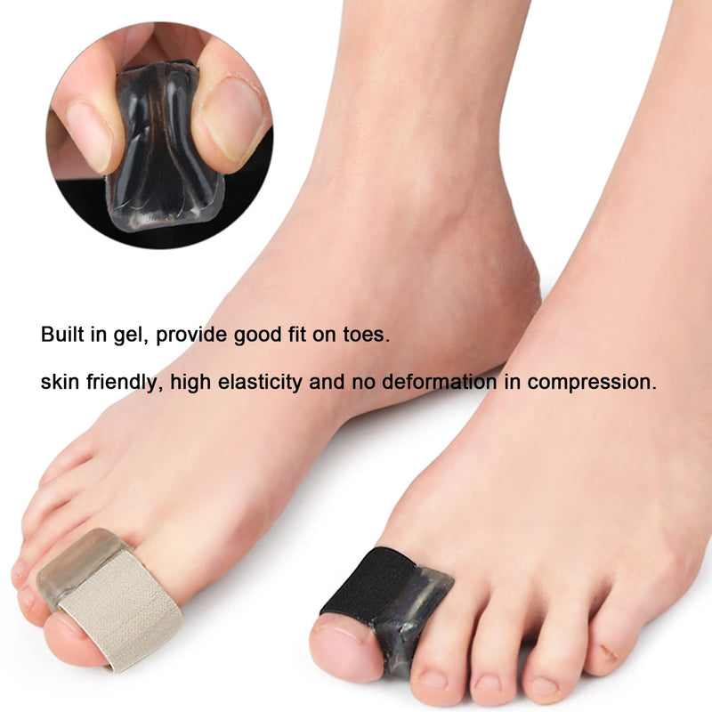 Big Toe Separator,Bunion Corrector,Toe Spacers,Hallux Valgus Splint,Toe Protector Relief Pain from Bunion, Overlapping, Drifted Toe or other Discomfort Large Beige - BeesActive Australia
