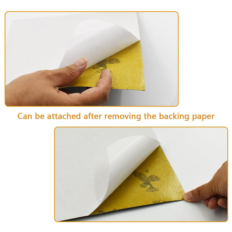 10pcs Dog Nail Scratch Board Sandpaper Replacement 11 * 9 Inch, Sandpaper Scratch Pad Self-Adhesive Sand Paper Scratcher Trim, Nail Care, File Scratch Board for Dog Cat Claw Care