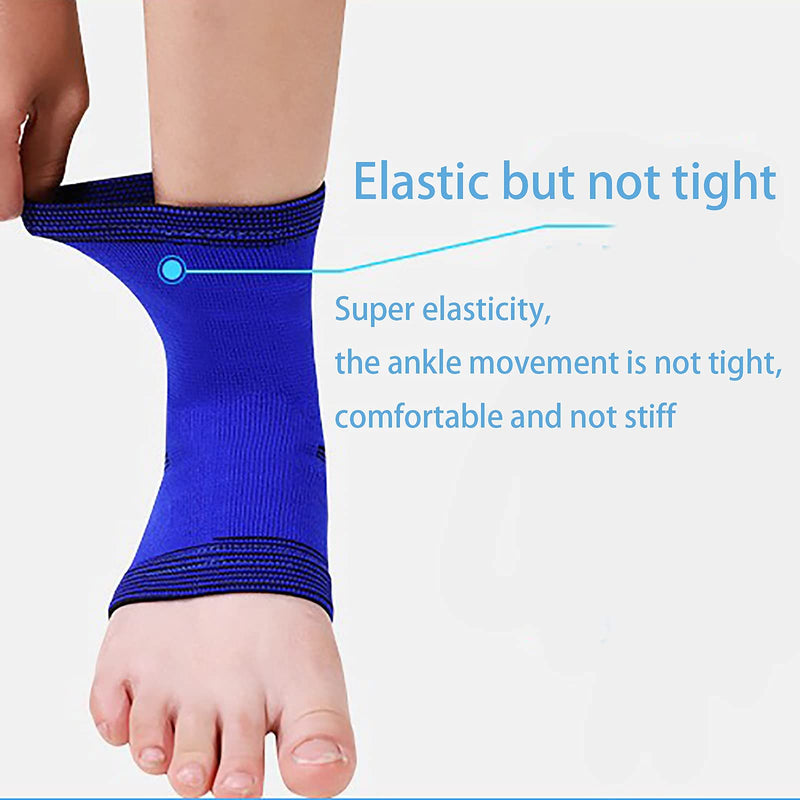 1 Pair Kids Compression Sleeves Foot Arch Support,Kids Children Ankle Brace,Plantar Fasciitis Sock for sprained ankle or sports (Pink) Pink