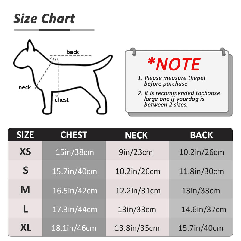 Lyneun Soft dog bodysuit after surgery, dog bodysuit after castration male dogs, breathable dog one-piece recovery suit for hair loss, allergies, anti-licking, wound protection, cone alternative (grey, M) grey - BeesActive Australia