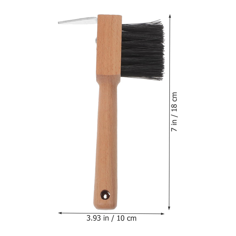 balacoo Horse Hoof Pick Brush: Horseshoe Hook Toddler Brush Nail Tools Hoof Groove Cleaner Scraper Horseshoe Trimmer Goat Brush for Horses - BeesActive Australia