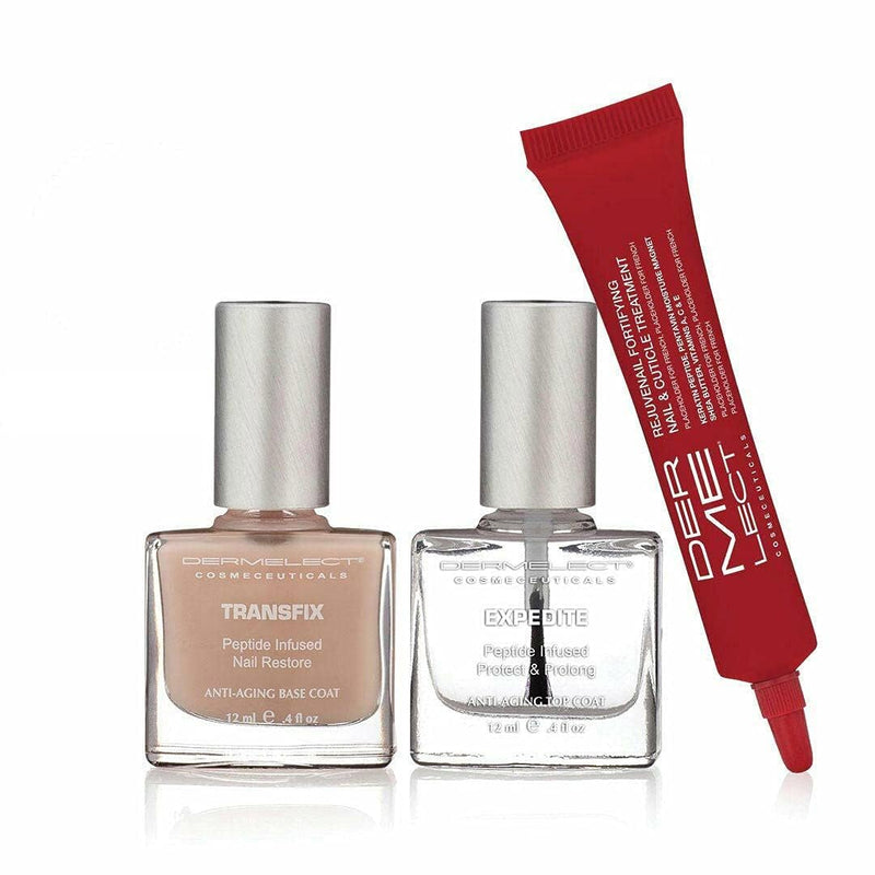 Dermelect NATURAL NAIL REPAIR STRENGTHENING KIT for Gel & Acrylic Damaged Nails - BeesActive Australia