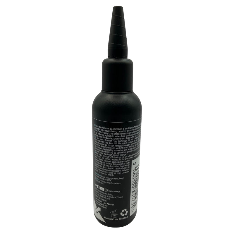 Animology Vegan Tear Stain Remover Sulphate & Paraben Free Mild & Gentle 100ml