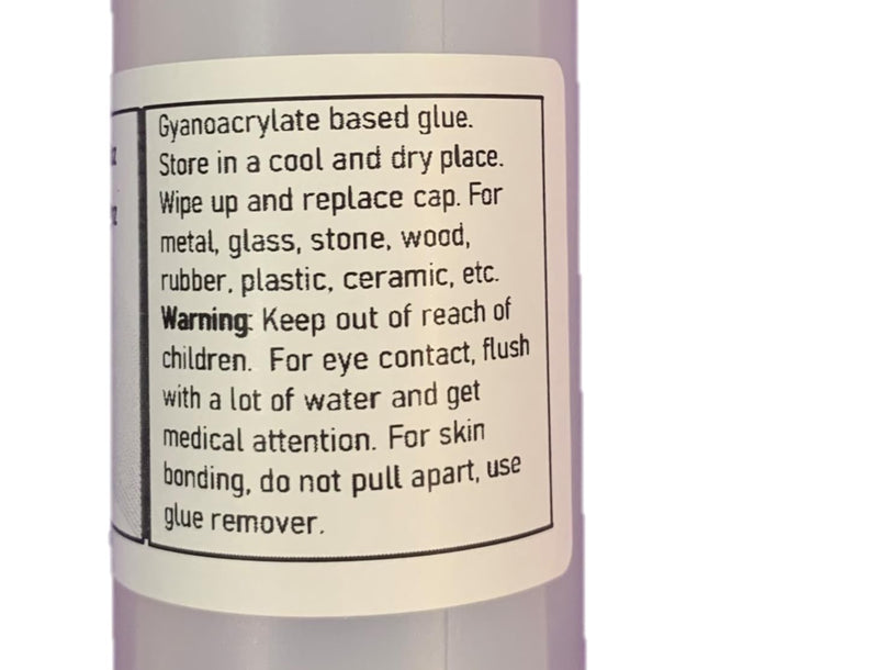 IVORIE Dental Lab Tools Super Glue Adhesive Bonding Agent Glue Holder Microbrush Applicator (2oz) 2oz