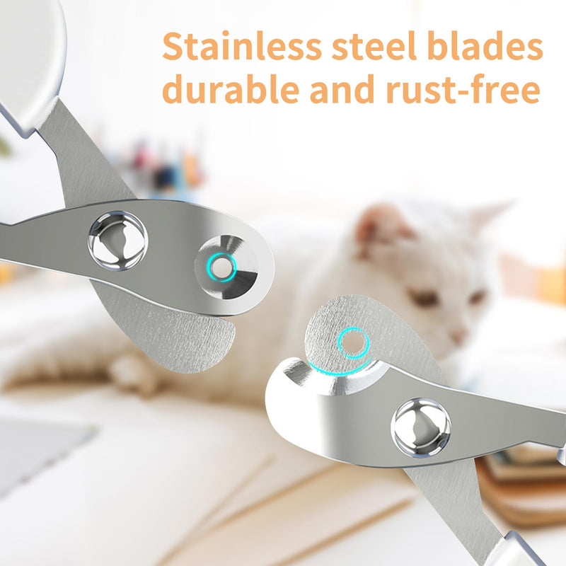 Cat nail scissors, cat claw scissors, cat claw cutter for beginners, great for beginners, safety stainless steel cat nail cutter, cat claw cutter, cat claw cutter - BeesActive Australia