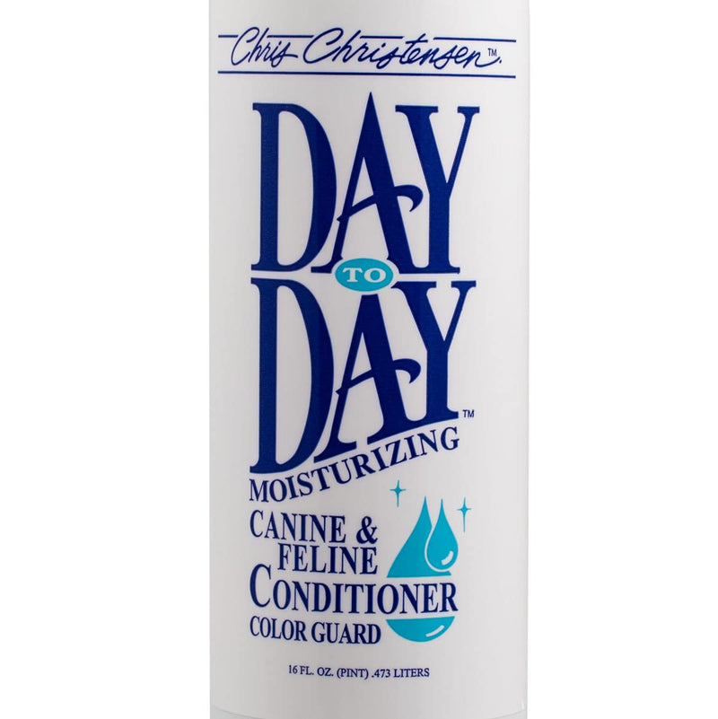 Chris Christensen Day to Day Ultra Concentrated Dog Conditioner, Makes up to 8 Bottles, Groom Like a Professional, Moisturizing, All Coat Types, for Daily Use, Made in USA, 16oz 16 oz. - BeesActive Australia