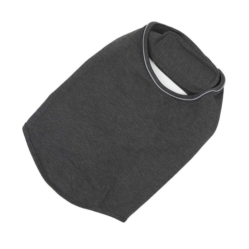 Crazy Dark ThunderShirt Stress Dog ThunderShirt, Keep Calm Gray Pet Anti-Anxiety Jacket, Cats for Pet Puppy Small Dogs(L) L - BeesActive Australia