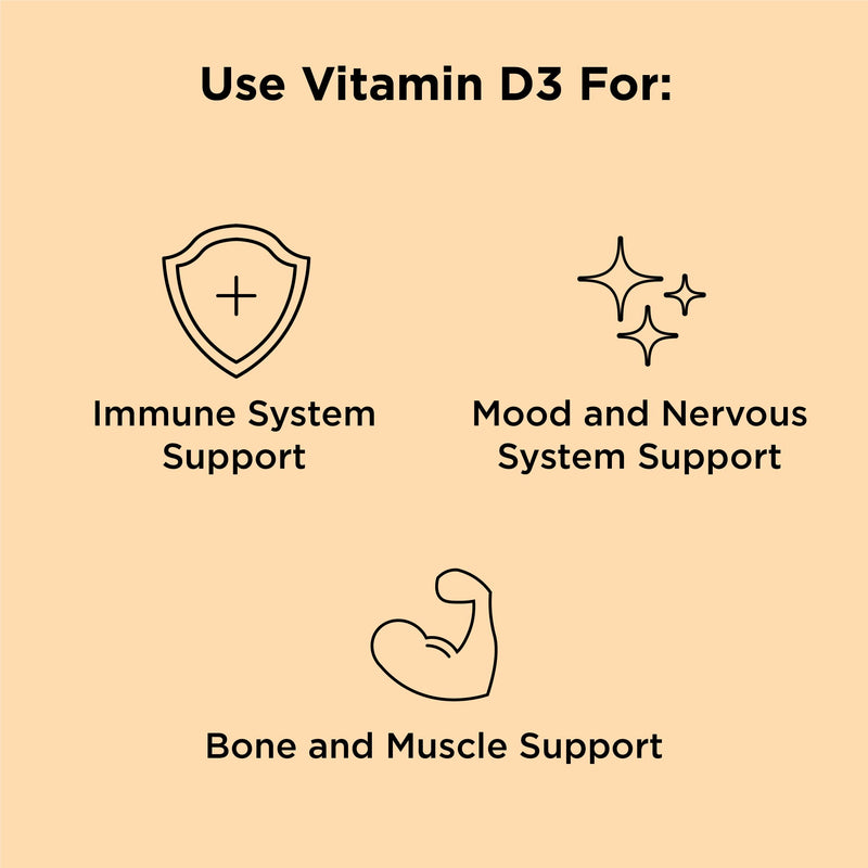 nbpure Organic Vitamin D3 Spray, High Potency (2 oz) | 1000IU high potency per serving, Supports bone & immune health, Organic cholecalciferol, Easy-to-use spray, Family friendly