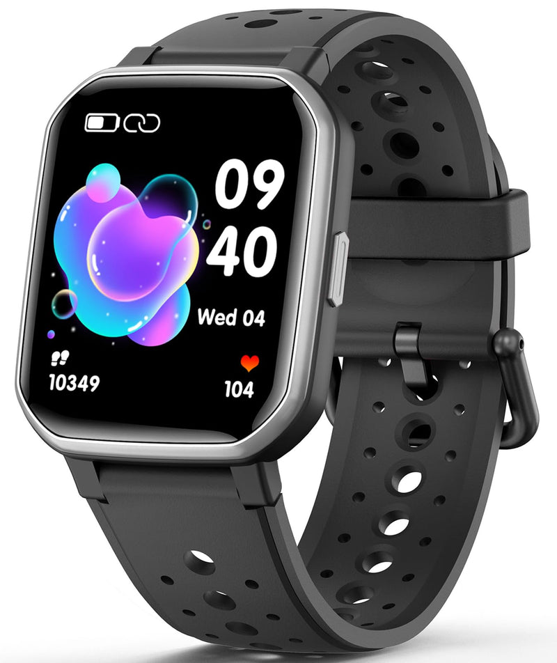 JOYELE Smart Watch for Kids Teens, Fitness Tracker Boy Girls Watch with 19 Sport Modes, Pedometer, Sleep Monitor, Kids Watch Birthday Gifts Toy Gift for Girls Boys 6-16 (Black) Black