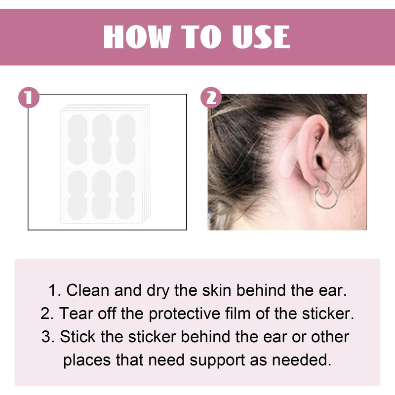 30 Pieces EIf Ear Patches Stickers For Elf Ears, Ear Corrector Cosmetic Hidden Elf Ear Stickers, Ear Patch Corrector For Ear Protrusion
