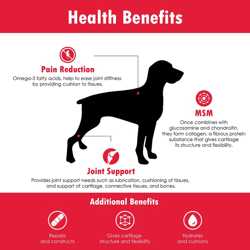 Chondro-Flex DS Joint Care Formula Soft Chews by Vitality Systems - BeesActive Australia