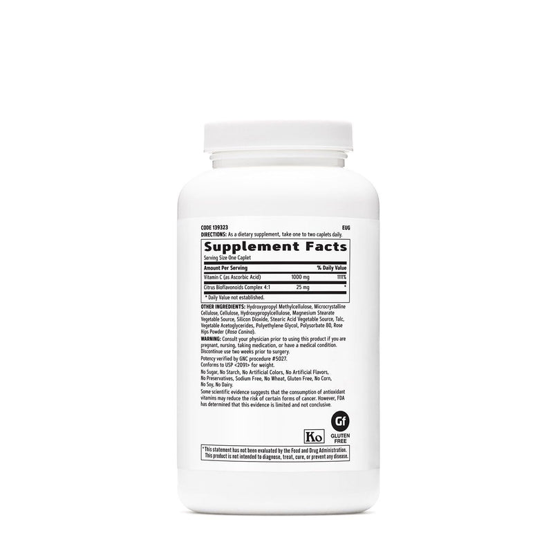 GNC Vitamin C Timed-Release 1000 mg, Twin Pack, 180 Count Each | Protective Antioxidant That Fights Free Radicals, Delivers Immune Support with a Timed Release Formula for Gradual Release