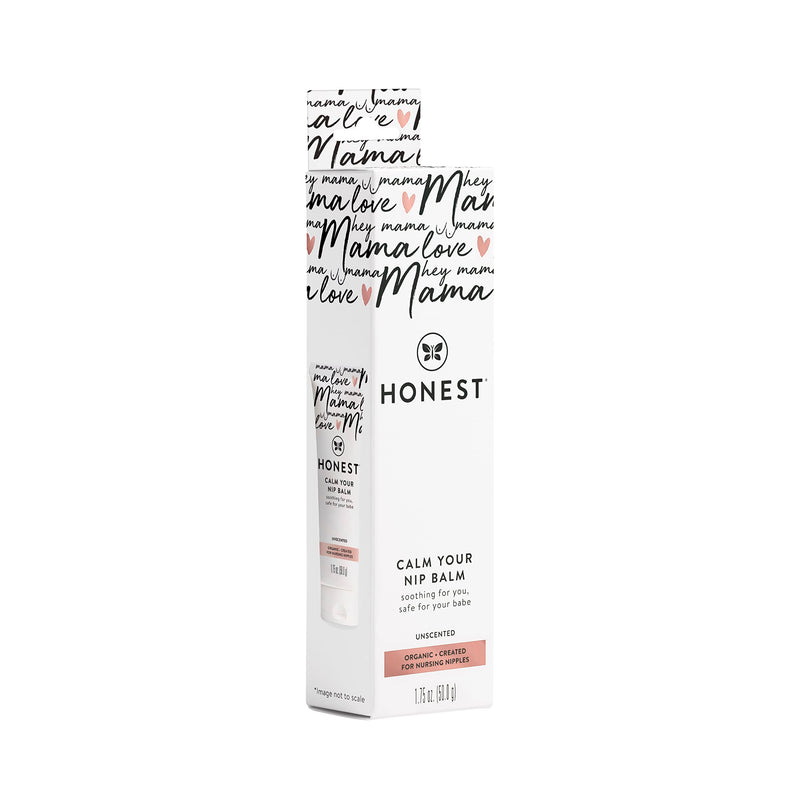 The Honest Company Honest Mama Calm Your Nip Balm | USDA Certified Organic Nipple Cream | 1.75 fl oz Calm Your Nip Balm (1.75 fl oz) - BeesActive Australia