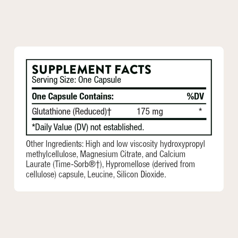 THORNE Glutathione-SR, Sustained-Release Antioxidant, 60 Capsules | Supports Antioxidant Defense, Liver Detoxification & Recovery from Physical Activity*, Gluten-Free, NSF Certified for Sport